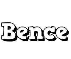 Bence snowing logo