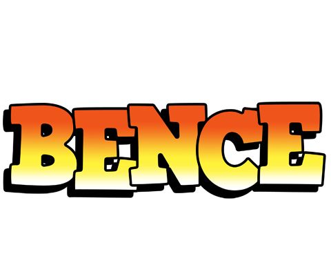 Bence sunset logo