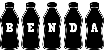 Benda bottle logo