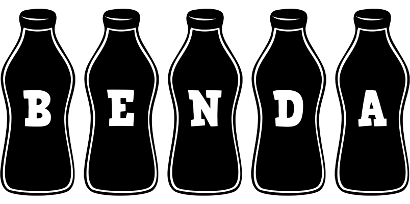 Benda bottle logo
