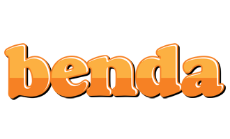 Benda orange logo