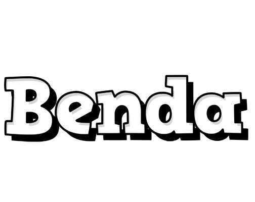 Benda snowing logo