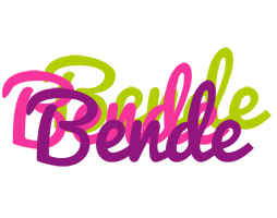 Bende flowers logo