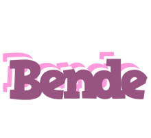 Bende relaxing logo