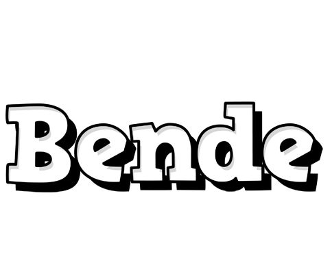 Bende snowing logo