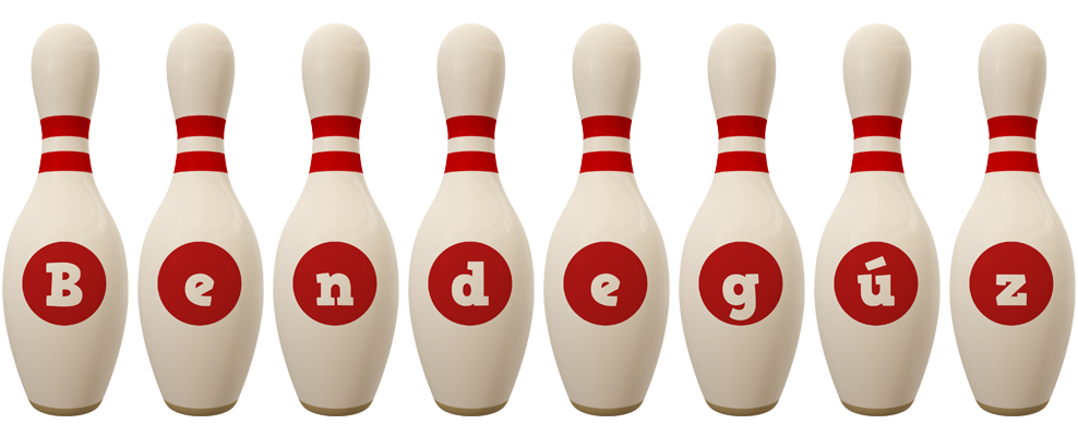 Bendegúz bowling-pin logo
