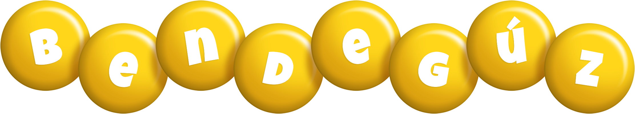 Bendegúz candy-yellow logo