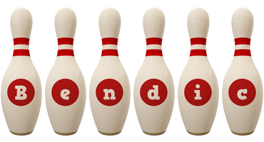 Bendic bowling-pin logo