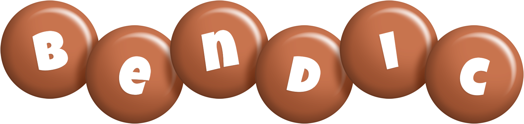 Bendic candy-brown logo