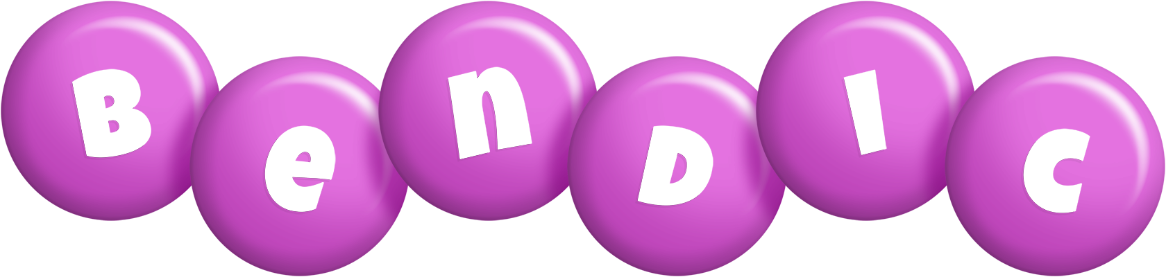 Bendic candy-purple logo
