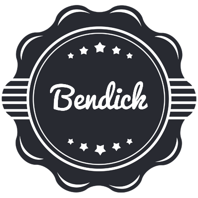 Bendick badge logo