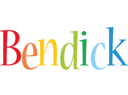 Bendick birthday logo