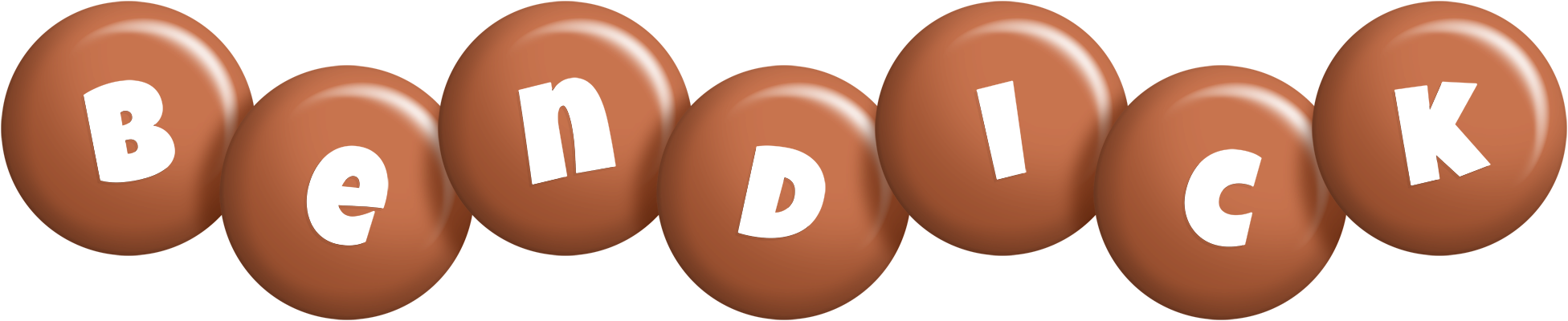 Bendick candy-brown logo