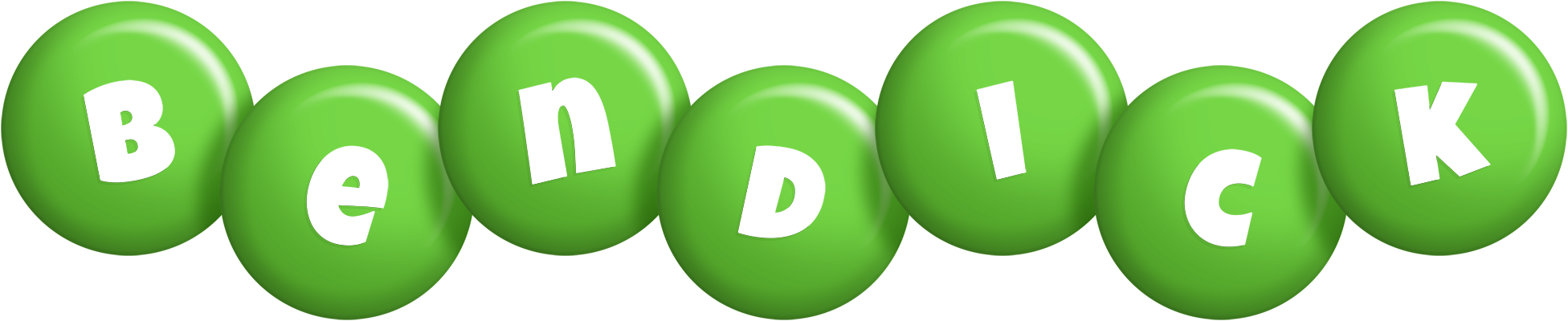 Bendick candy-green logo