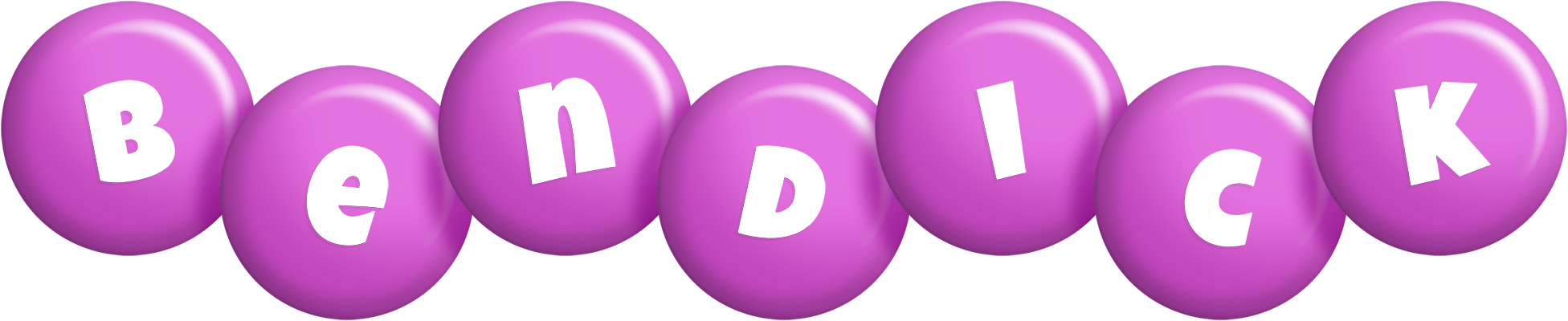 Bendick candy-purple logo