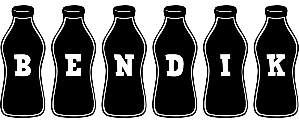 Bendik bottle logo