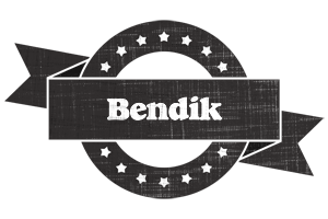 Bendik grunge logo
