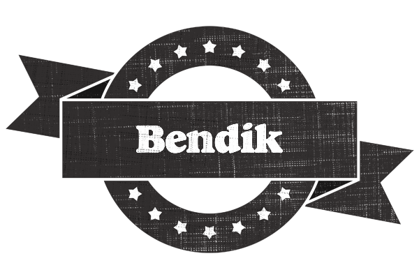 Bendik grunge logo