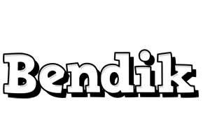 Bendik snowing logo