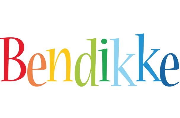 Bendikke birthday logo