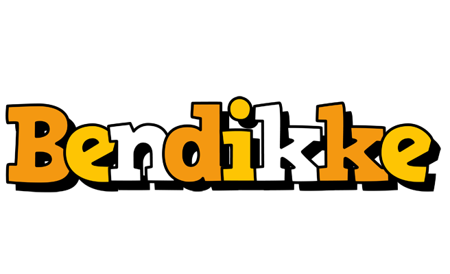 Bendikke cartoon logo