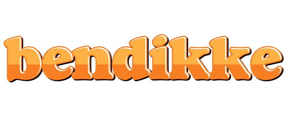 Bendikke orange logo