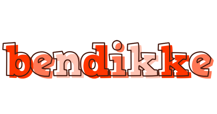 Bendikke paint logo