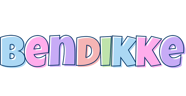 Bendikke pastel logo
