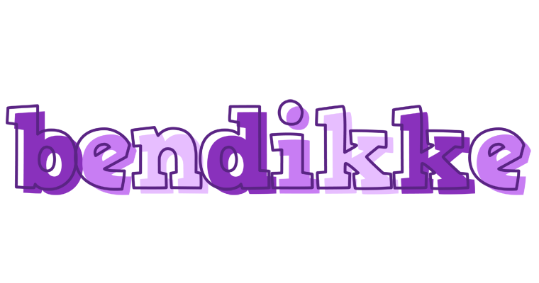 Bendikke sensual logo