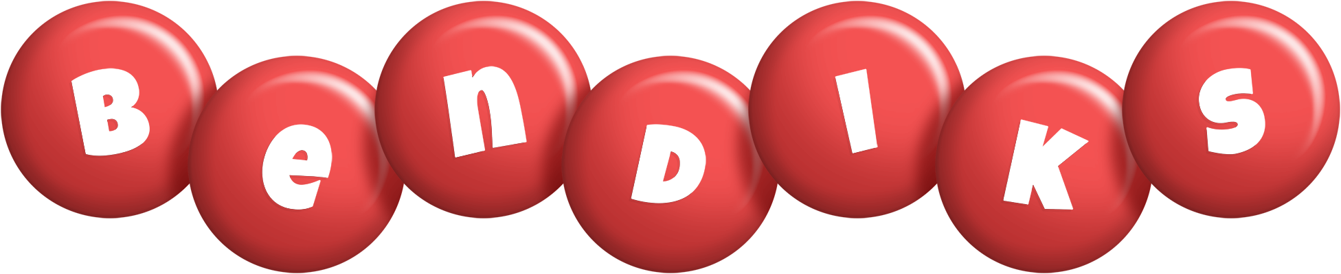 Bendiks candy-red logo