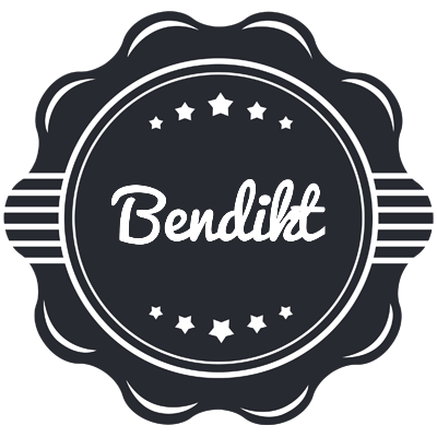 Bendikt badge logo