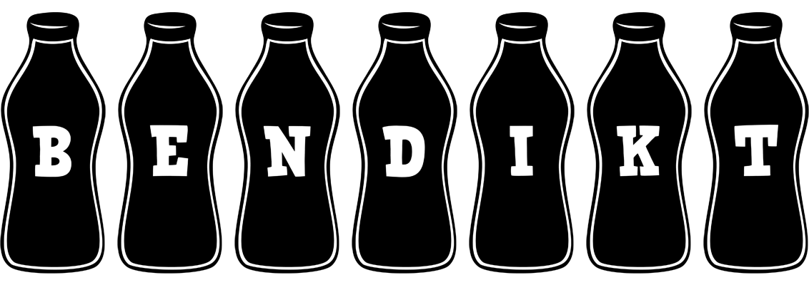 Bendikt bottle logo