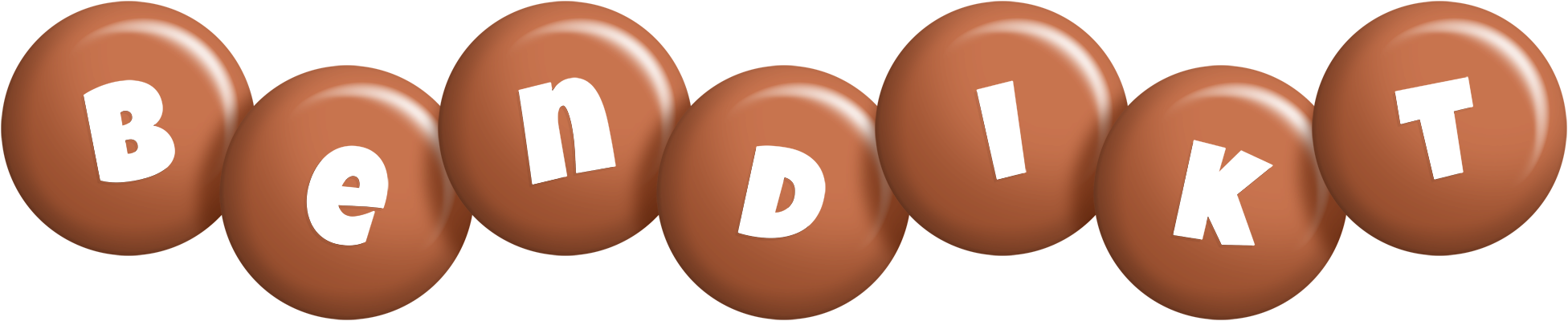 Bendikt candy-brown logo