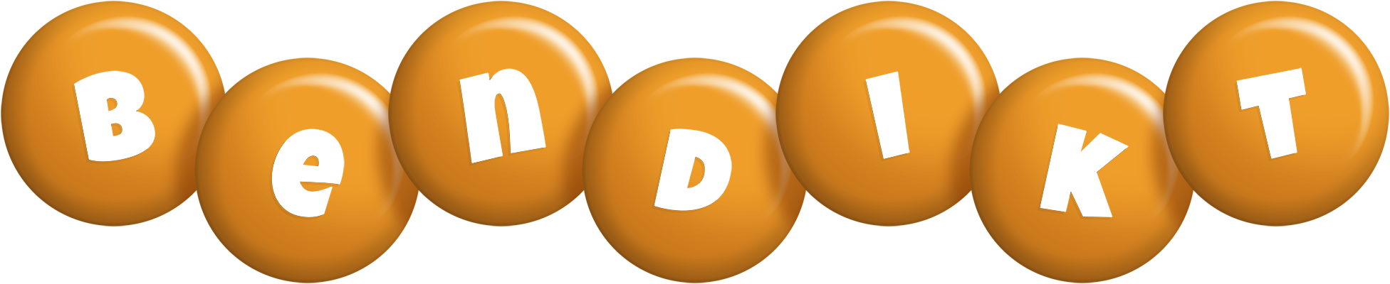 Bendikt candy-orange logo