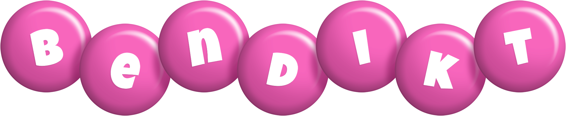 Bendikt candy-pink logo