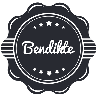 Bendikte badge logo