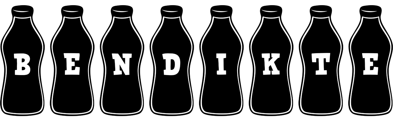 Bendikte bottle logo