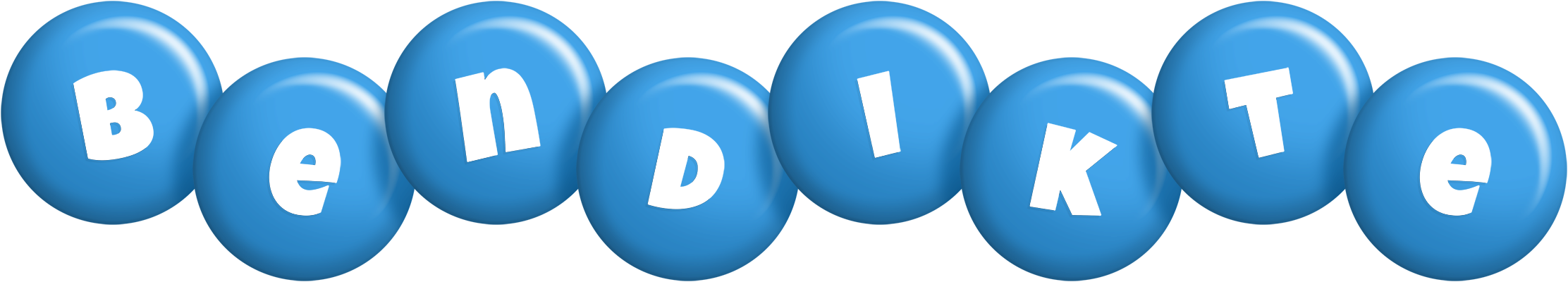 Bendikte candy-blue logo