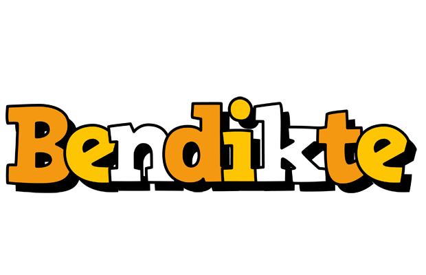Bendikte cartoon logo