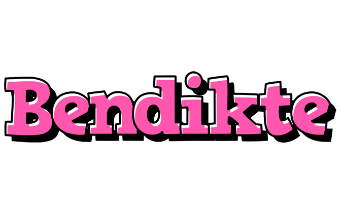 Bendikte girlish logo