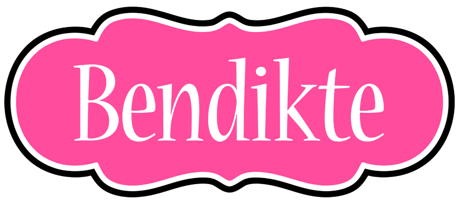 Bendikte invitation logo