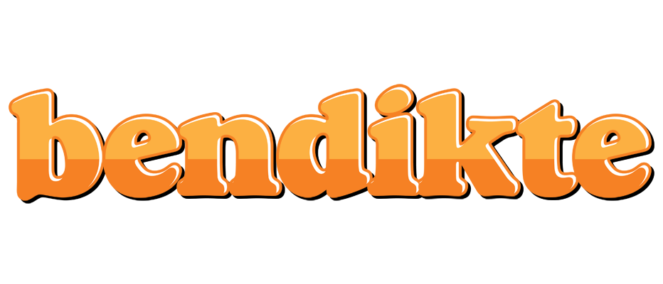 Bendikte orange logo