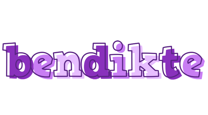 Bendikte sensual logo