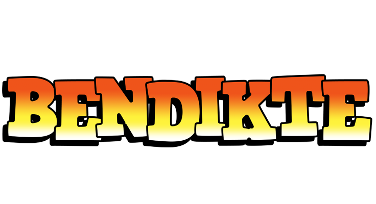 Bendikte sunset logo