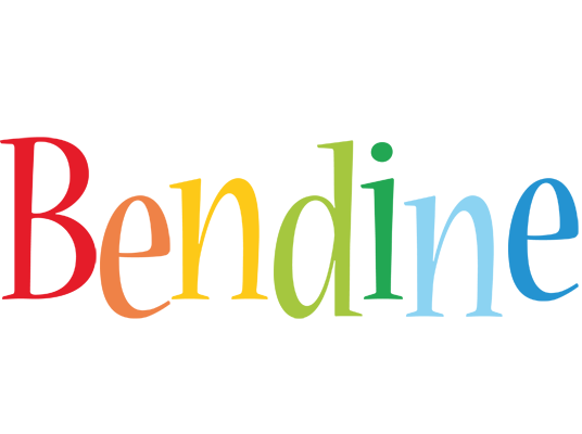 Bendine birthday logo