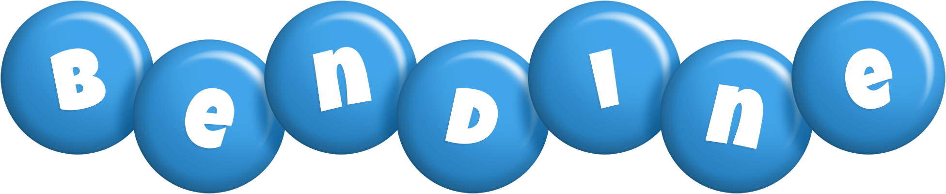 Bendine candy-blue logo
