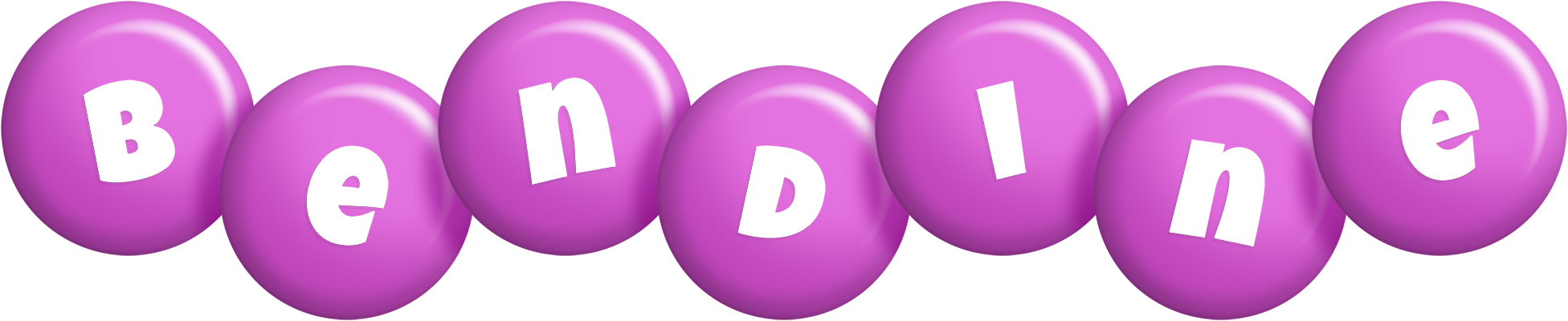Bendine candy-purple logo