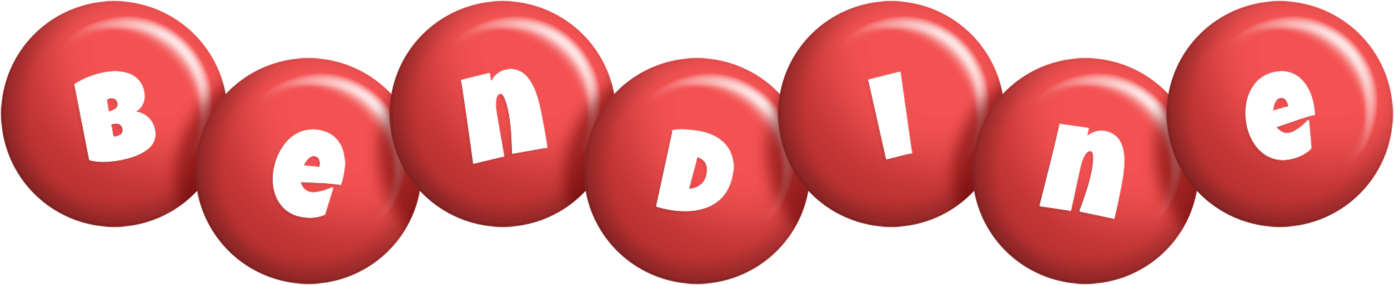 Bendine candy-red logo