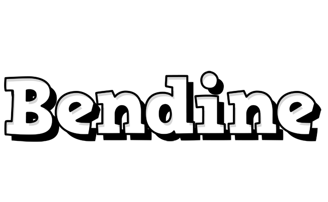 Bendine snowing logo