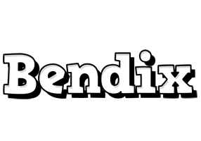 Bendix snowing logo